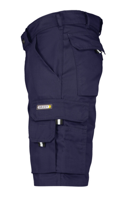 Preview: kurze Arbeitshose / Shorts Dassy Bari dunkelblau